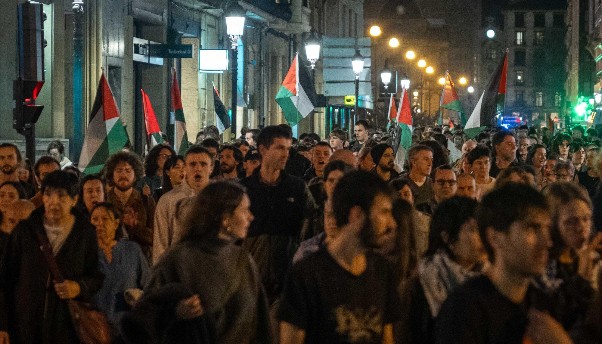 Movilización de Palestinarekin Elkartasuna en Donostia - 3